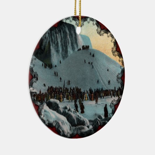 ヴィンテージナイアガラ秋アイスオーナメント セラミックオーナメント (右)