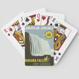 ヴィンテージナイアガラ秋カナダイラストレーション トランプ