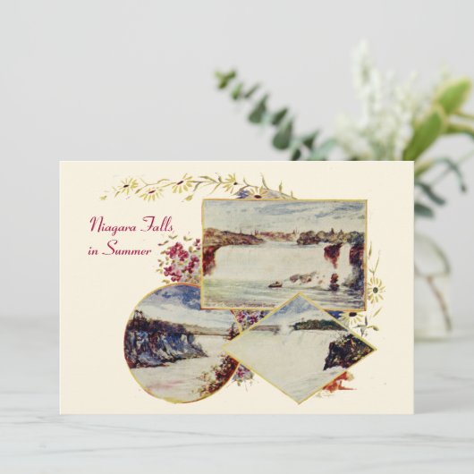 ヴィンテージナイアガラ秋サマーパーティの招待状 招待状 (スタンド正面)