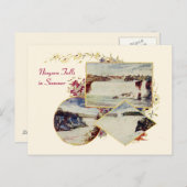 ヴィンテージナイアガラ秋サマーポストカード ポストカード (正面/裏面)