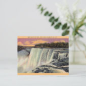 ヴィンテージナイアガラ秋葉書 ポストカード (スタンド正面)