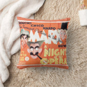 ヴィンテージナイトアットザオペラマルクス兄弟の枕 クッション (ブランケット)