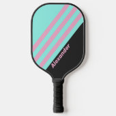 ヴィンテージナイトプリズムストライプの名前 ピックルボールラケット (正面)