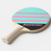 ヴィンテージナイトプリズムストライプの名前 卓球ラケット (正面アングル)