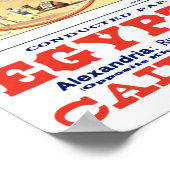 ヴィンテージナイル汽船旅行ポスター ポスター (角)