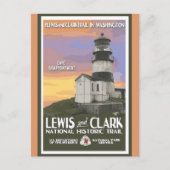 ヴィンテージナショナルパークワシントン旅行 ポストカード (正面)