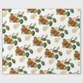 ヴィンテージナセボタニカルイラストレーション ラッピングペーパー (フラット)