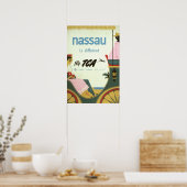 ヴィンテージナッサバハマトラベル ポスター (キッチン)