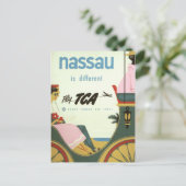 ヴィンテージナッサバハマトラベル ポストカード (スタンド正面)