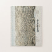 ヴィンテージナティックMAの絵図(1877) ジグソーパズル (縦)