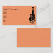 ヴィンテージナニー 名刺 (正面/裏面)