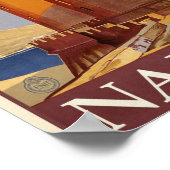 ヴィンテージナポリのポスター – イタリア ポスター (角)