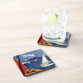 ヴィンテージナポリトラベルラブロマンス コースター (右側)