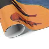 ヴィンテージナポリトラベルラブロマンス ラッピングペーパー (ロールコーナー)