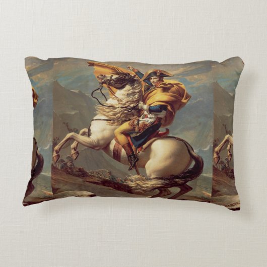 ヴィンテージナポレオン、アルプス横断 アクセントクッション (裏面)