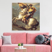 ヴィンテージナポレオン、アルプス横断 キャンバスプリント (インサイチュ (リビング))