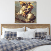 ヴィンテージナポレオン、アルプス横断 キャンバスプリント (インサイチュ (寝室))