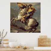 ヴィンテージナポレオン、アルプス横断 ポスター (キッチン)