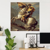 ヴィンテージナポレオン、アルプス横断 ポスター (ホームオフィス)