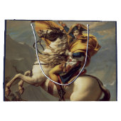 ヴィンテージナポレオン、アルプス横断 ラージペーパーバッグ (裏面)