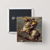 ヴィンテージナポレオン、アルプス横断 缶バッジ (正面&裏面)