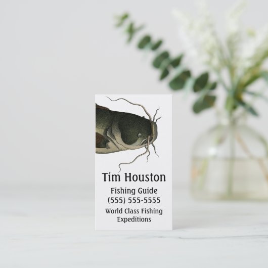 ヴィンテージナマズ 名刺 (スタンド正面)