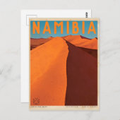 ヴィンテージナミビア旅行はがき ポストカード (正面/裏面)