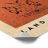 ヴィンテージナミビア旅行ポスター ポスター (角)