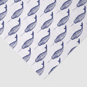 ヴィンテージナルハルシーユニコーンスケッチブルー 薄葉紙 (詳細)