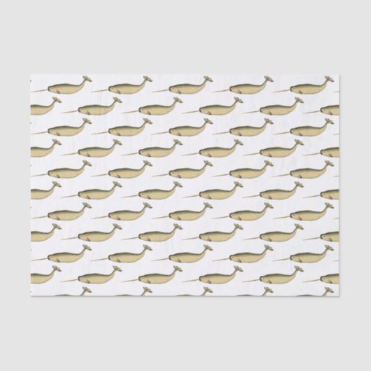 ヴィンテージナルハルシーユニコーンスケッチ#2 薄葉紙 (正面)