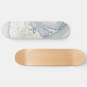 ヴィンテージナンタケットの地図（1919年） スケートボード (横)