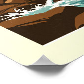 ヴィンテージナンタケットマサチューセッツ ポスター (角)