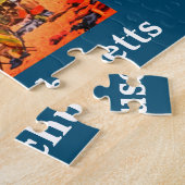 ヴィンテージナンタスケットビーチ、マサチューセッツ州 ジグソーパズル (側面)