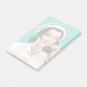 ヴィンテージナースおもしろいアドバイスの注意 ポストイット (アングル)