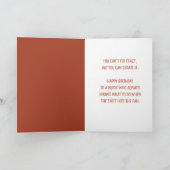 ヴィンテージナースおもしろい誕生日カード カード (内部)