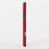 ヴィンテージナースと金ゴールドカドゥセウスNRエンブレム Case-Mate iPhoneケース (裏面/右)