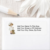 ヴィンテージナースとTシャツとギフト ラベル (インサイチュ)