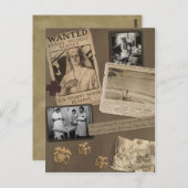 ヴィンテージナースはがき ポストカード (正面/裏面)