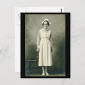 ヴィンテージナースはがき ポストカード (正面/裏面)