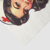 ヴィンテージナースイラストレーション 薄葉紙 (詳細)