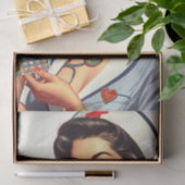 ヴィンテージナースイラストレーション 薄葉紙 (ギフト)