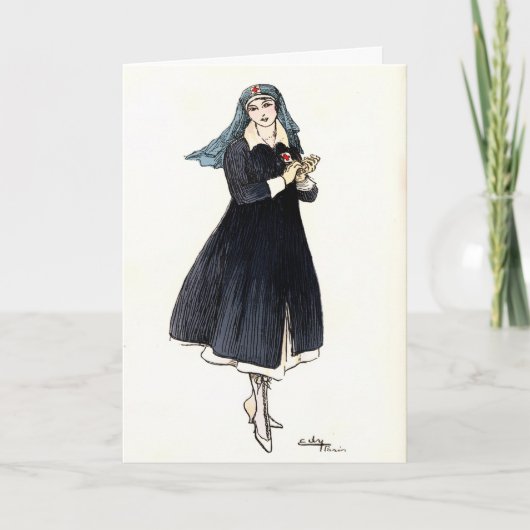 ヴィンテージナースデイカード シーズンカード (正面)