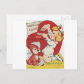 ヴィンテージナースバレンタイン シーズンポストカード (正面/裏面)