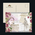 ヴィンテージナースフローレンスナイチンゲールポストカード ポストカード<br><div class="desc">ヴィンテージナースフィレンツェNightingaleはがき。</div>