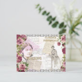 ヴィンテージナースフローレンスナイチンゲールポストカード ポストカード (スタンド正面)