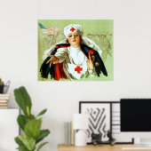 ヴィンテージナースポスター~世界大戦1. ポスター (ホームオフィス)