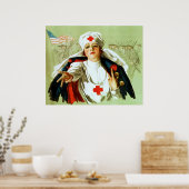 ヴィンテージナースポスター~世界大戦1. ポスター (キッチン)