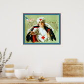 ヴィンテージナースポスター～第二次世界大戦1 ポスター (キッチン)