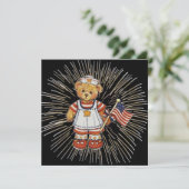 ヴィンテージナース熊モダン白花火大会 招待状 (スタンド正面)