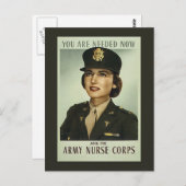 ヴィンテージナース隊はがき ポストカード (正面/裏面)